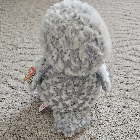 Ty Beanie Boos "Owlette" Plush Stuffed Owl w/ Tags - Picture 6 of 9